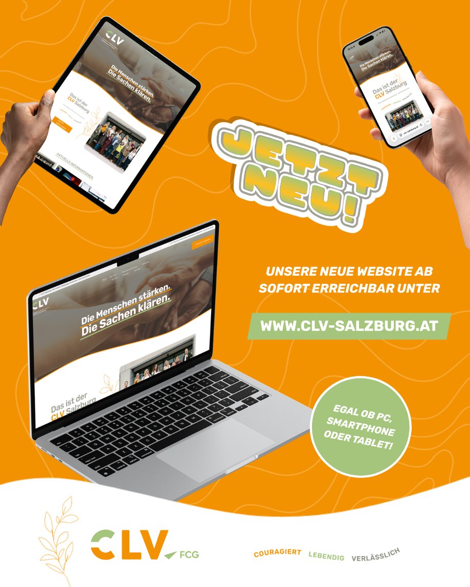 Neue Website - Newsletter